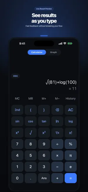 NumiGraph: Graphing Calculator screenshot 2