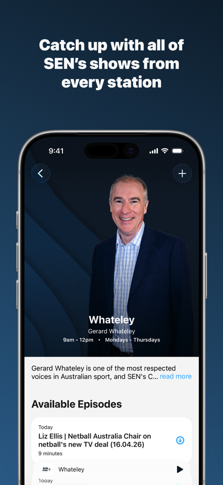SEN Radio screenshot 4