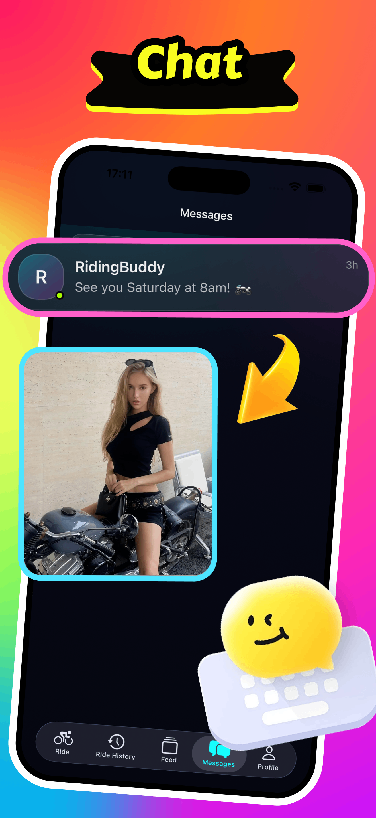 Toko-Chat & Connect with Rider