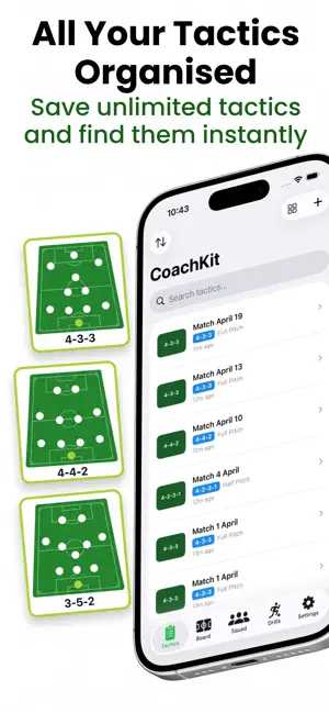 Soccer Coach Tactic Board : Ai screenshot 3