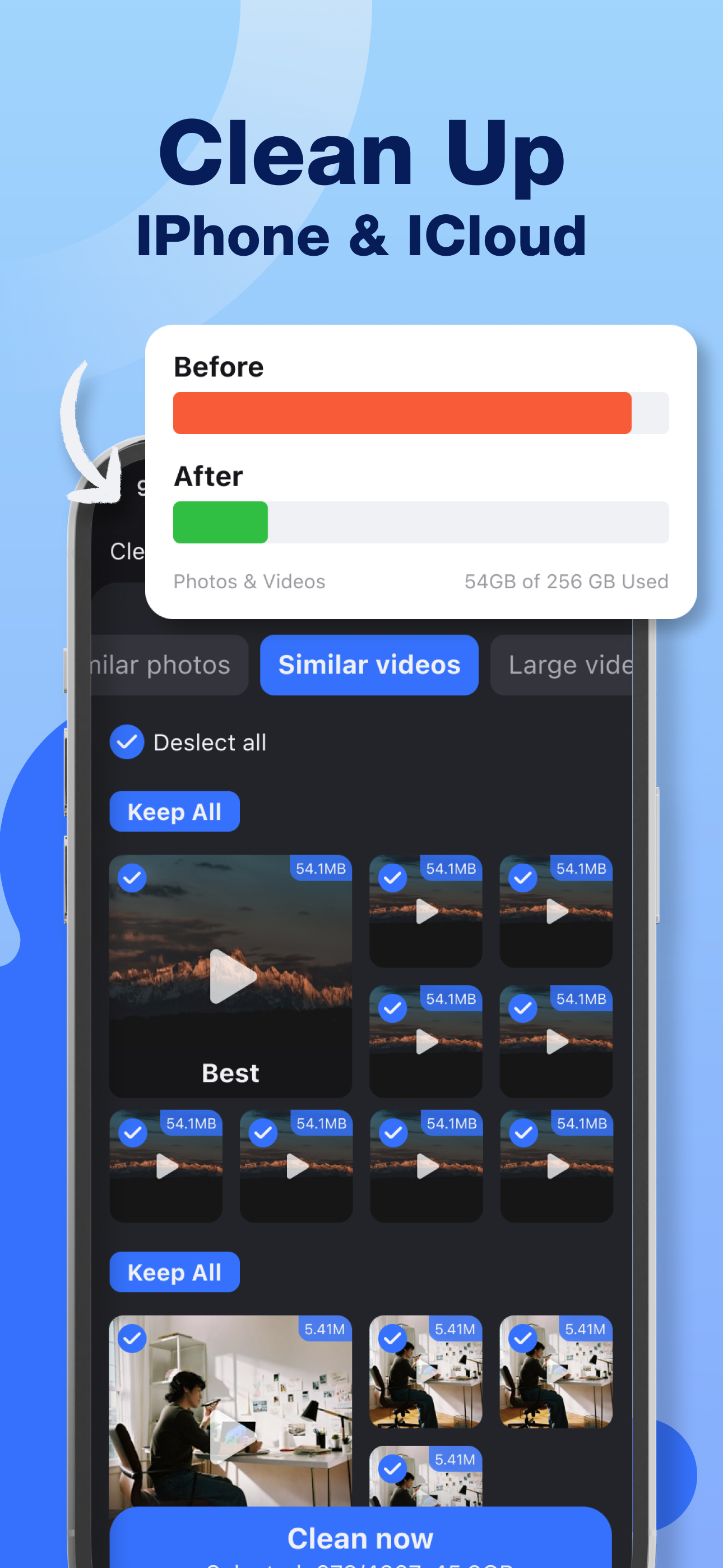 InstaCleaner: Clean storage screenshot 2