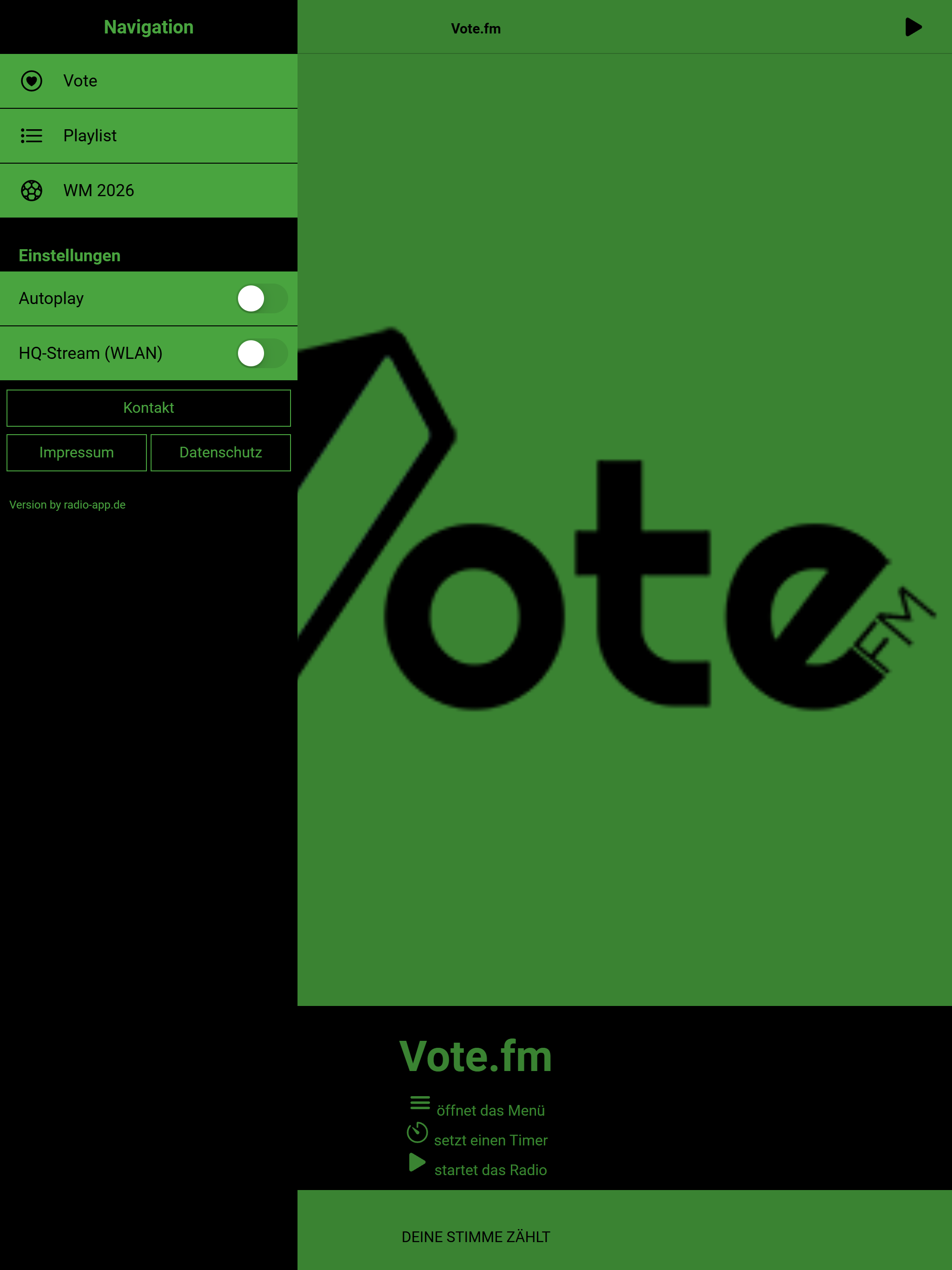 Vote.fm screenshot 4