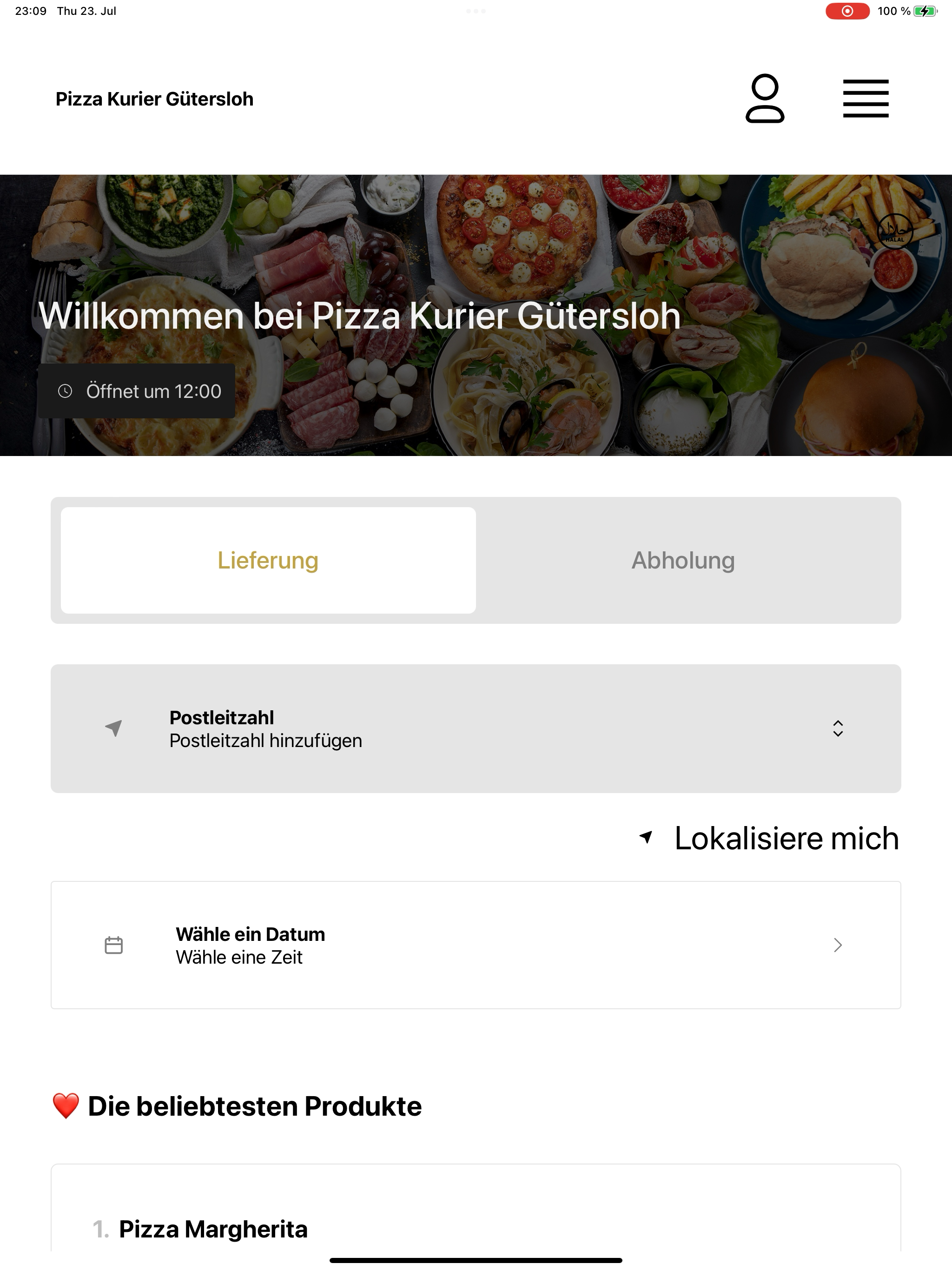 Pizza Kurier Gütersloh DE screenshot 14