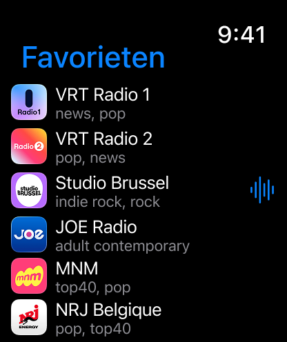 Radio Belgium BE Topradio screenshot 12