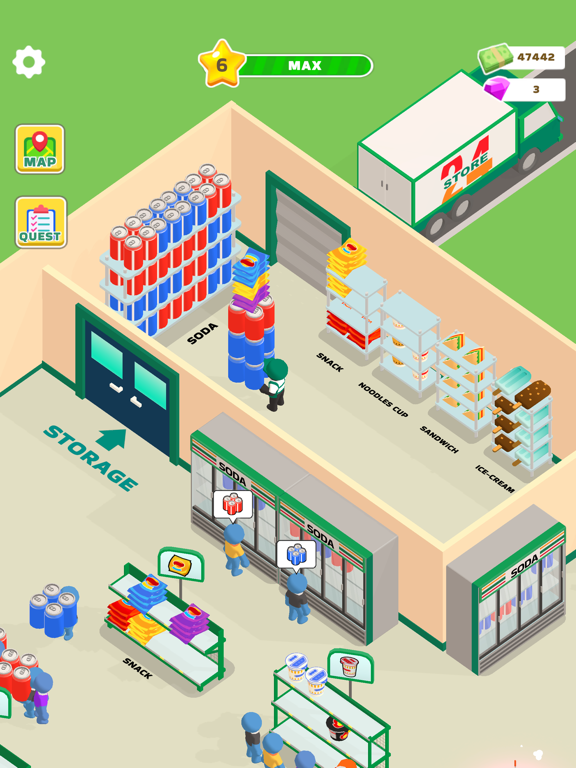 My Dream Store! iPad screenshot 1 - Games app