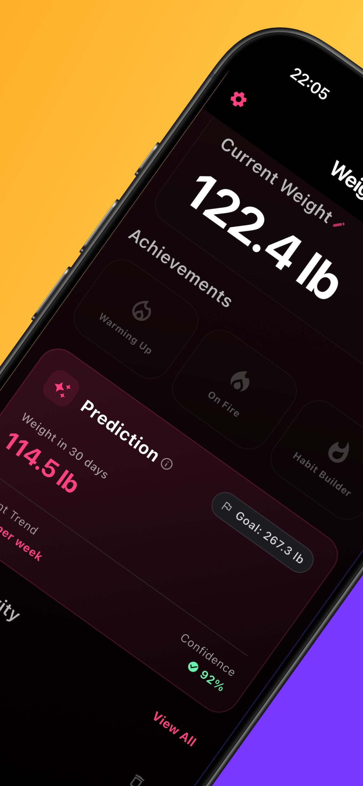 WeightFlow: Your Real Weight screenshot 2