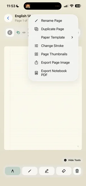 Notebook for Students screenshot 2