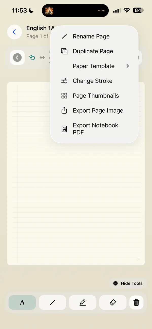 Screenshot #2 pour Notebook for iPad