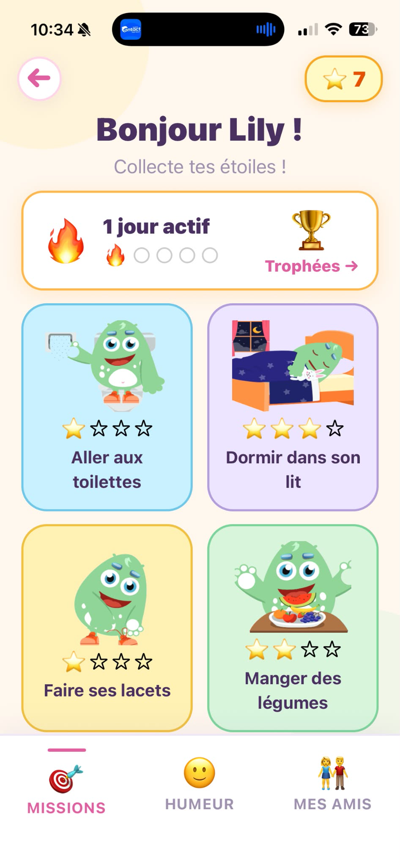 Mon Tableau de Motivation screenshot 3