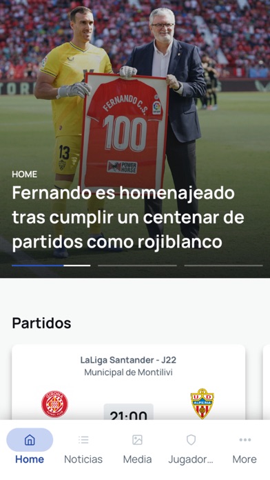 Screenshot #2 pour UD Almería - App Oficial