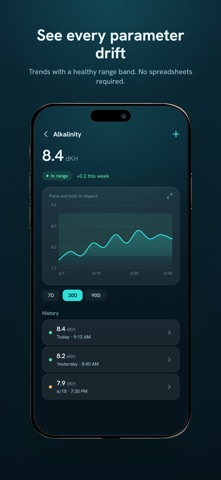 Recif: Reef Tank Tracker Screenshot 2 of 4