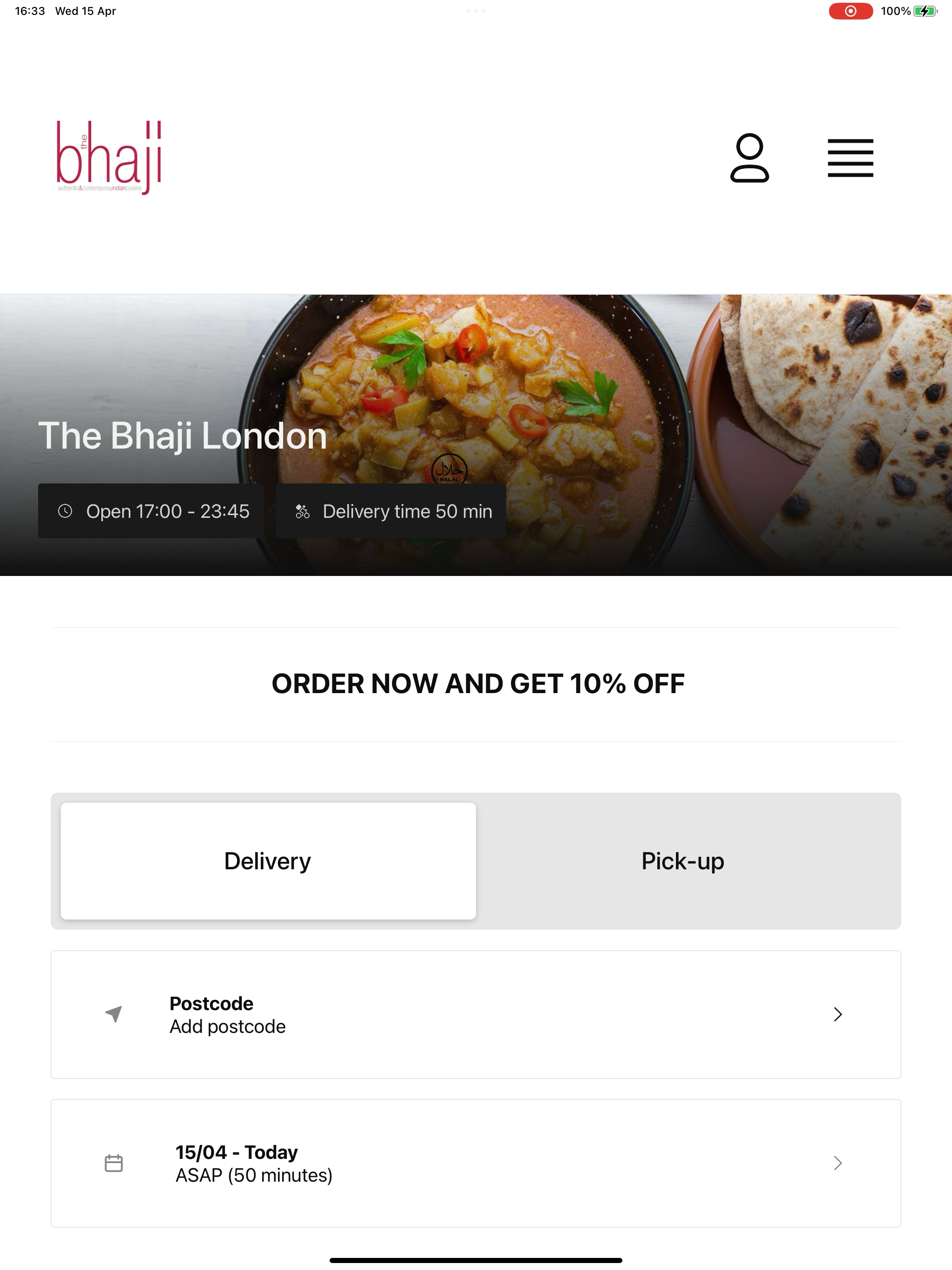 The Bhaji London