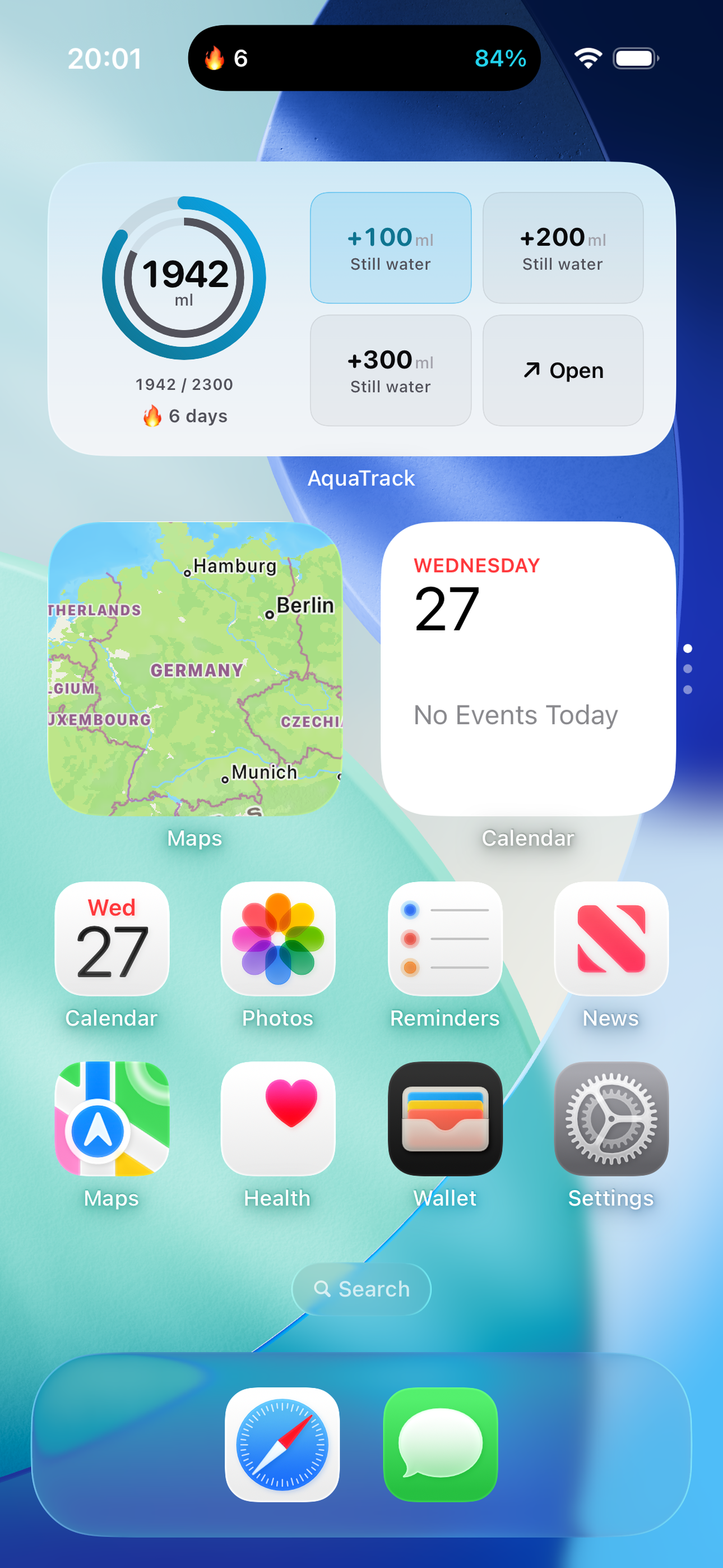 AquaTrack: Hydration Tracker
