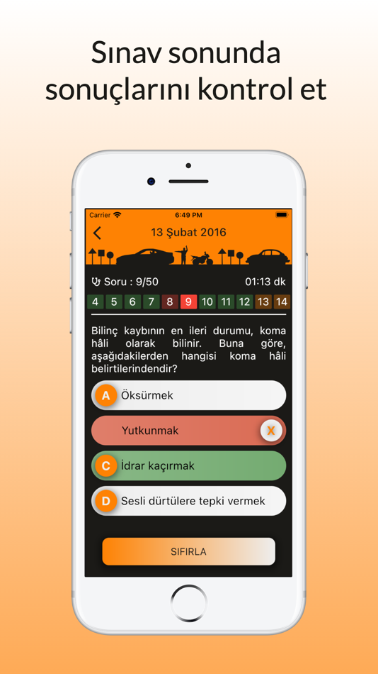 #2. Ehliyet Sınav Soruları - ENOR (iOS) 由: enes oruc