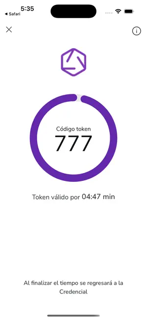 Indigo Credenciales iPhone screenshot 6