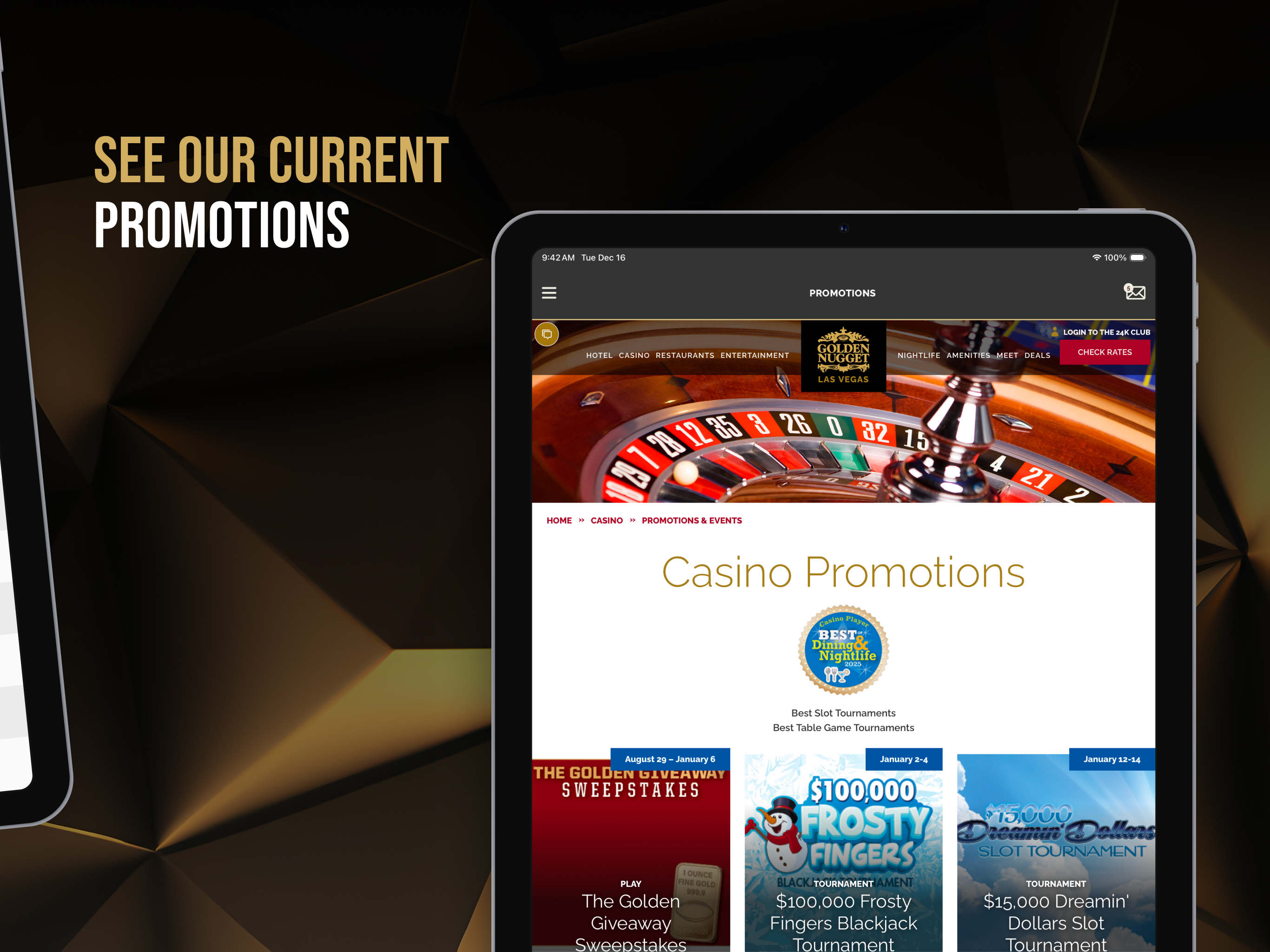 Golden Nugget 24K Select Club screenshot 10