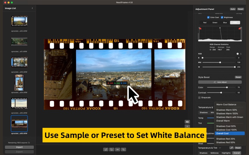 App screenshot