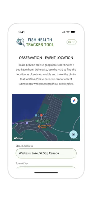 Fish Health Tracker screenshot 1