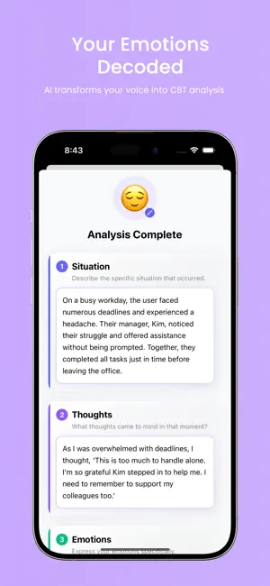 Voice Journal - AI MoodTracker screenshot 3
