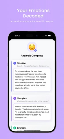 Voice Journal - AI MoodTracker Screenshot 3 of 8