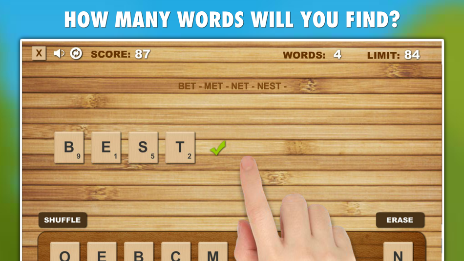 #2. The Word Quest (iOS) 由: Michal Sajban