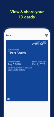 GEICO Mobile - Car Insurance iPhone screenshot