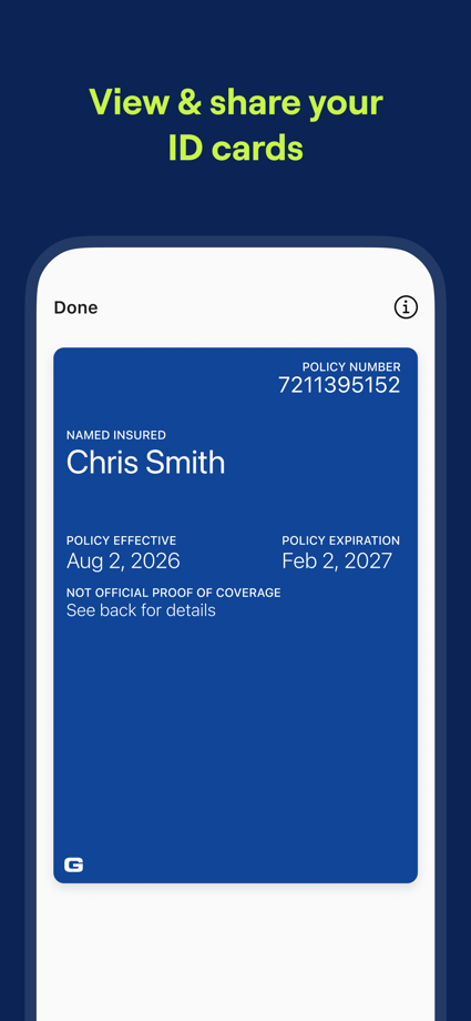 GEICO Mobile - Car Insurance 的 App Store 截图 3
