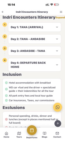 My Travelia iPhone screenshot