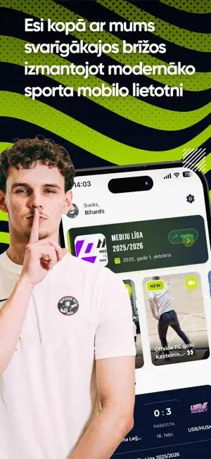Mediju Līga screenshot 1