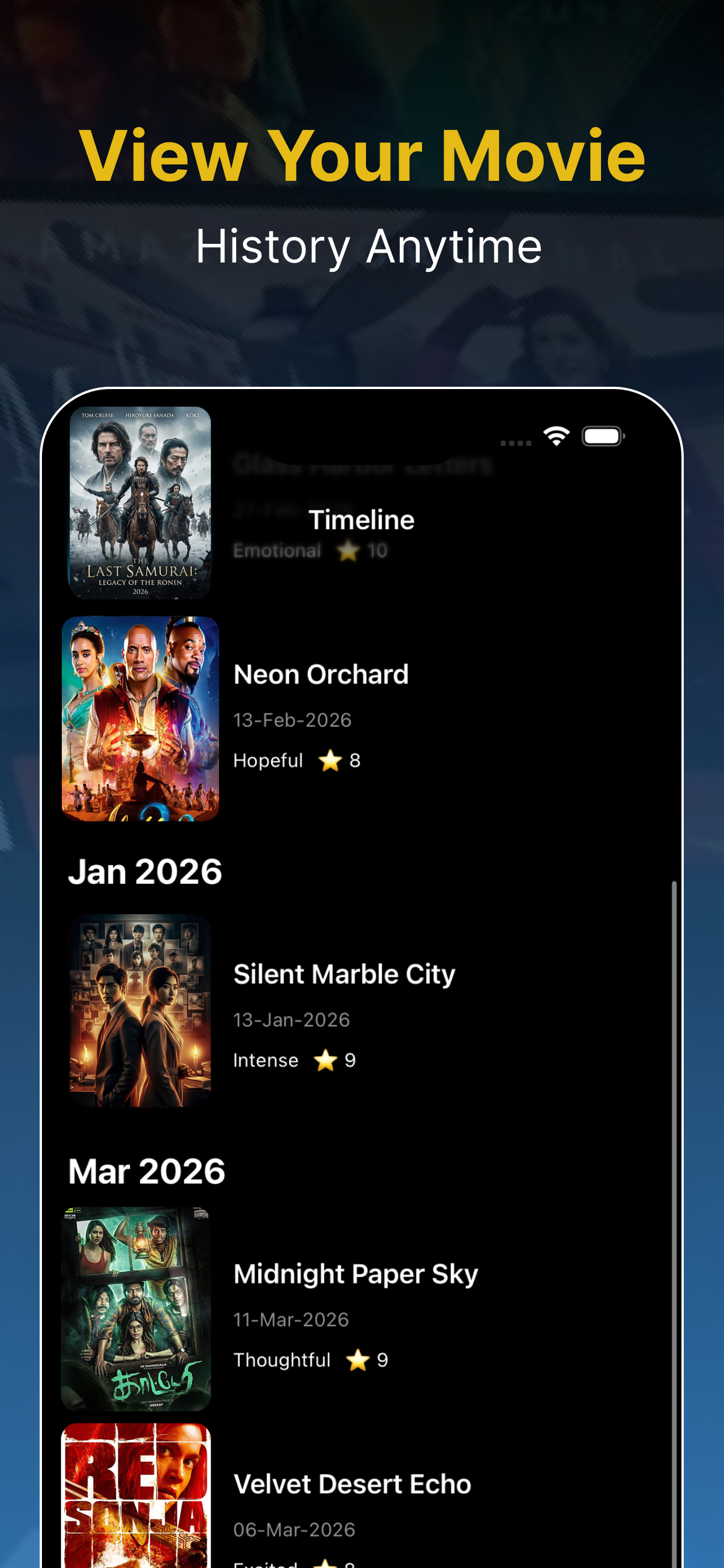 Cinematik 2026 screenshot 6
