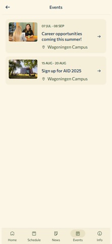 myWUR iPhone screenshot 4