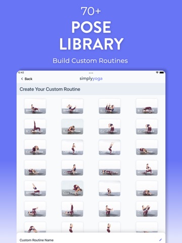 Simply Yoga - Home Workouts iPad screenshot