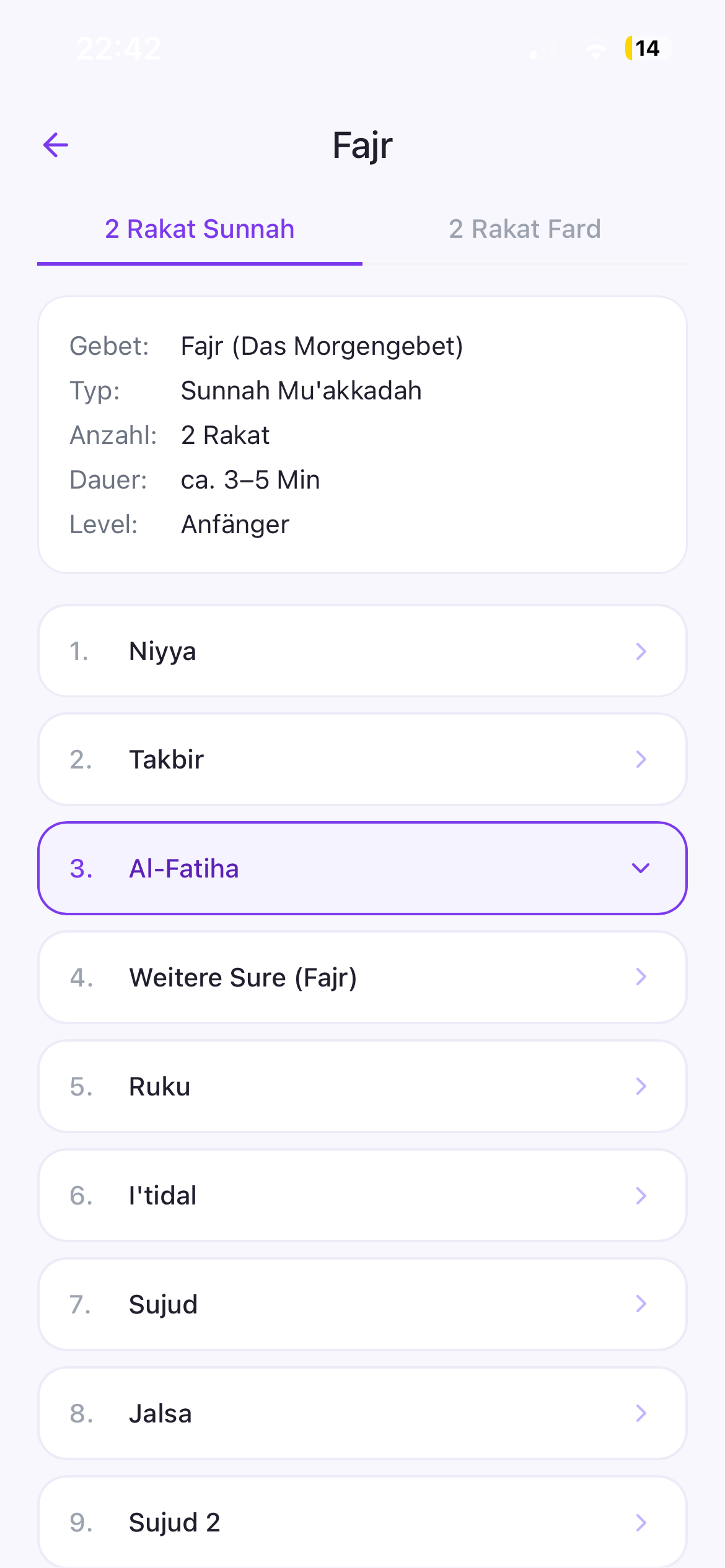 NamazGuide – Beten lernen screenshot 3