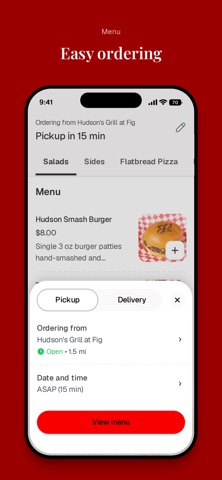 Hudson's Grill at Fig Screenshot 3 of 6