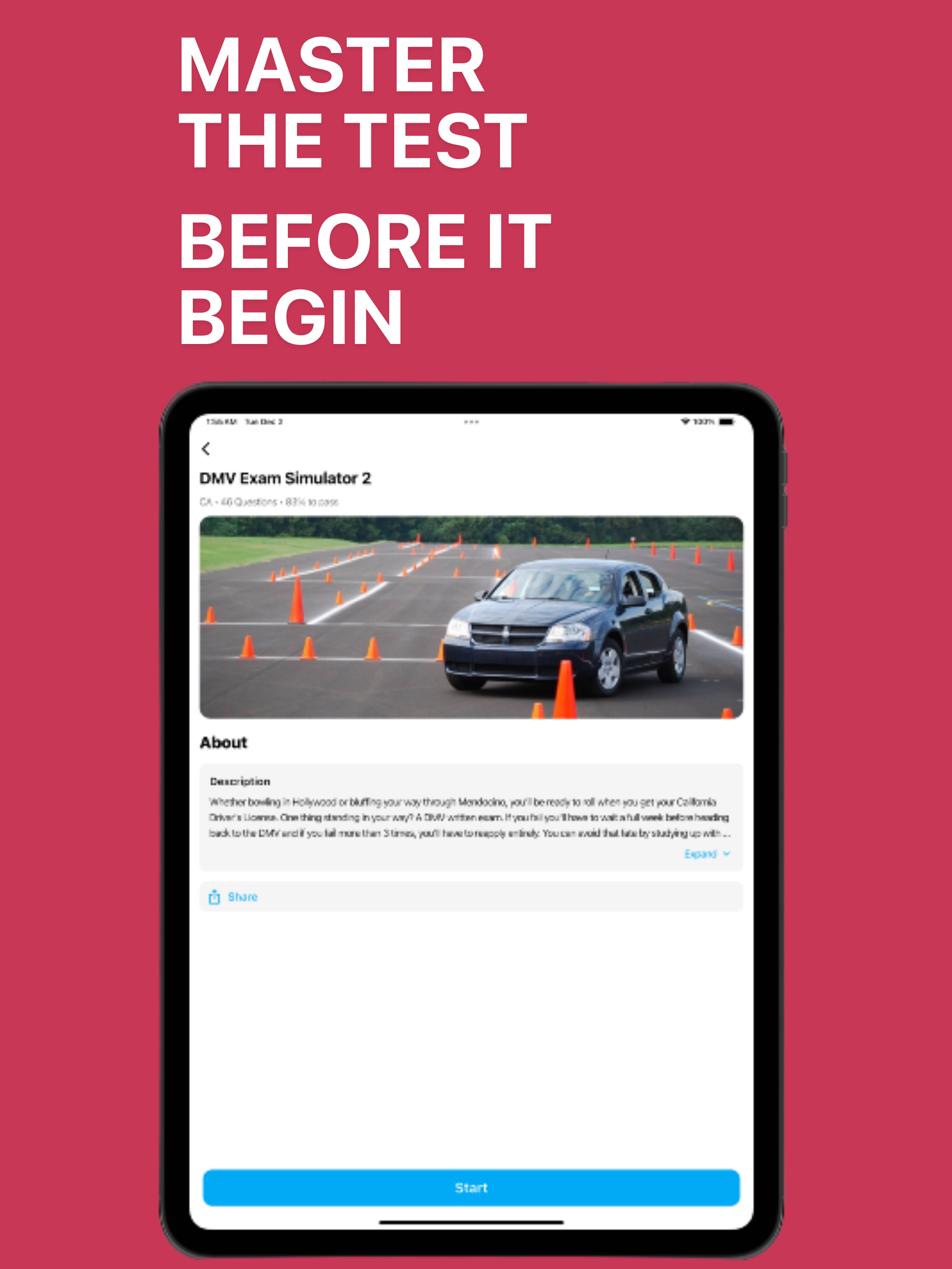 DMV Practice Test : Free WayTM