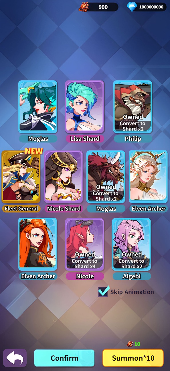 Magic Journey: War of Heroes iOS Mod IPA screenshot 7 - iOS game interface