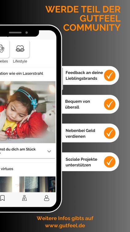 gutfeel - Umfragen für Gen Z