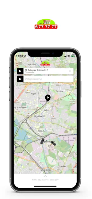 Seven Taxi Sosnowiec screenshot 3