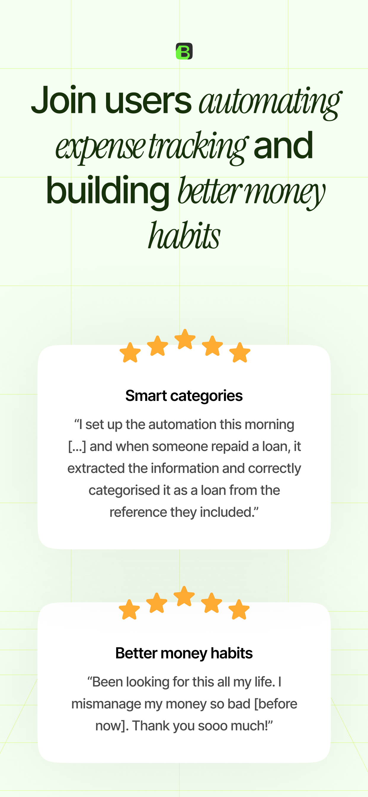 Budge AI: Expense Tracker