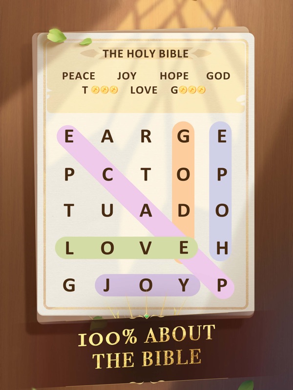 Bible Word Search - Word Game screenshot 9