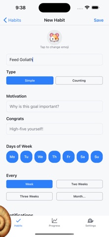 Habit Snail screenshot