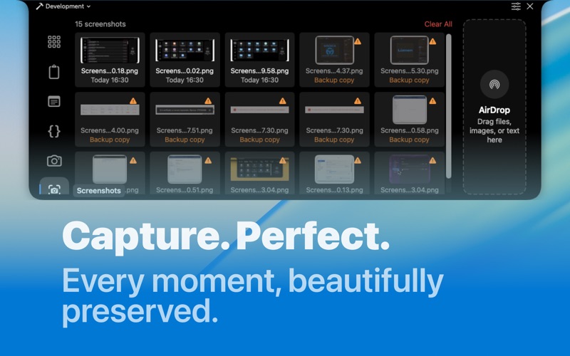 Menu Bar Hub: work.bench iPhone screenshot