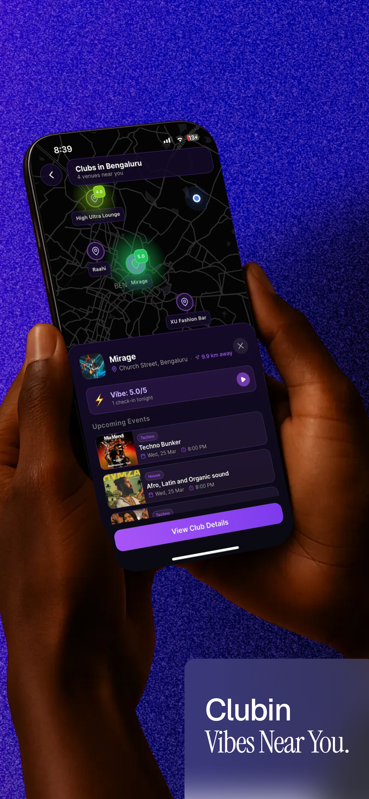 Clubin: Guestlists & Clubs