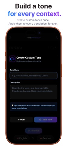 Tone Translator: AI Translate Screenshot 2 of 6