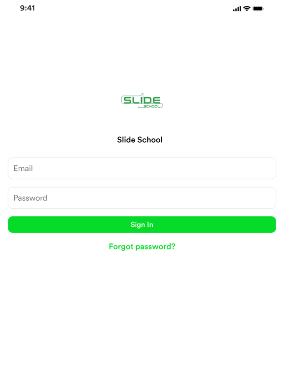 Slide School iPad screenshot 1 - Music app