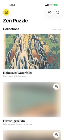 Zen Puzzle: Japanese Art iPhone screenshot