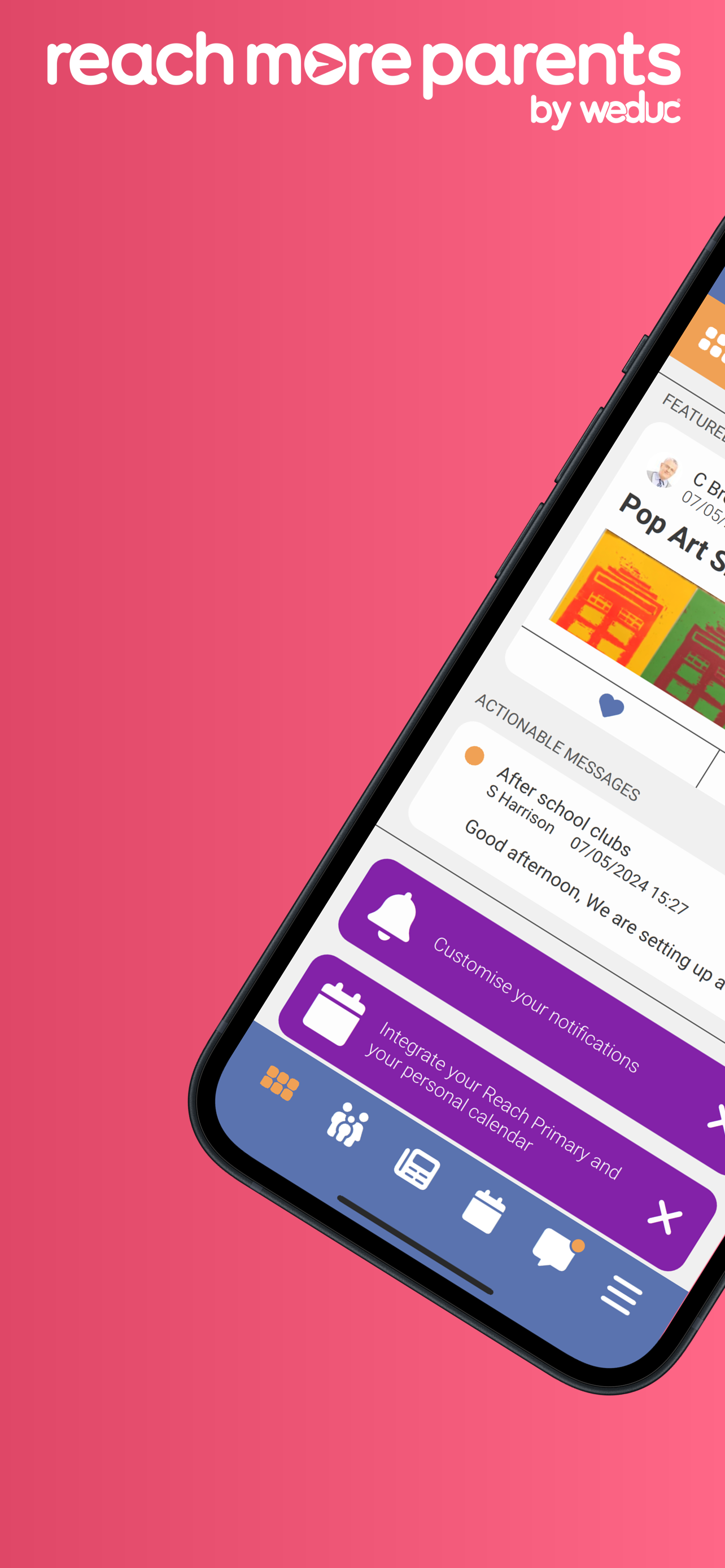 Reach More Parents by Weduc