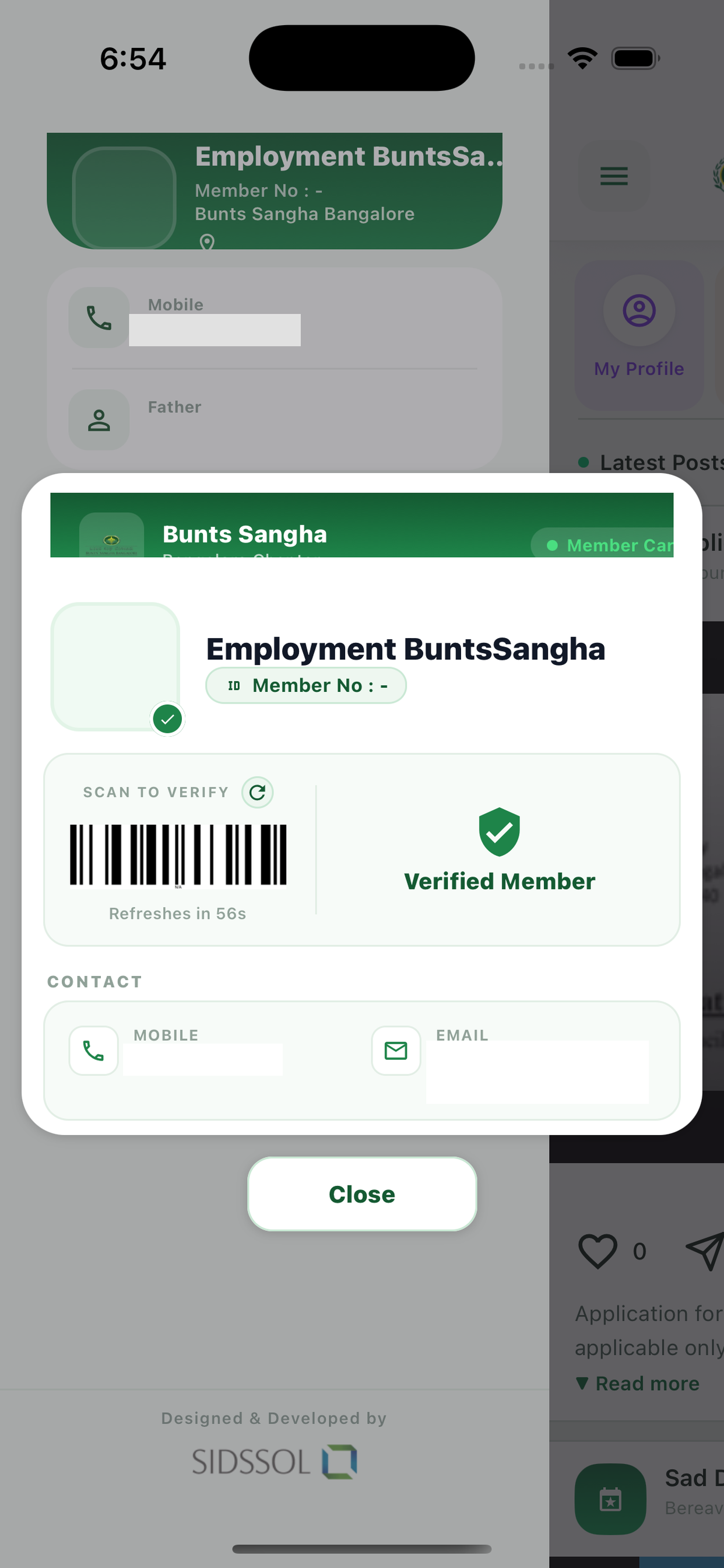 BUNTS SANGHA BANGALORE screenshot 2