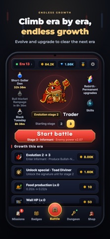 Stock War: Ant Idle Defense iPhone screenshot