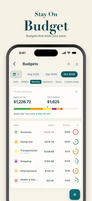 Moneto: Expense & Budget screenshot 2